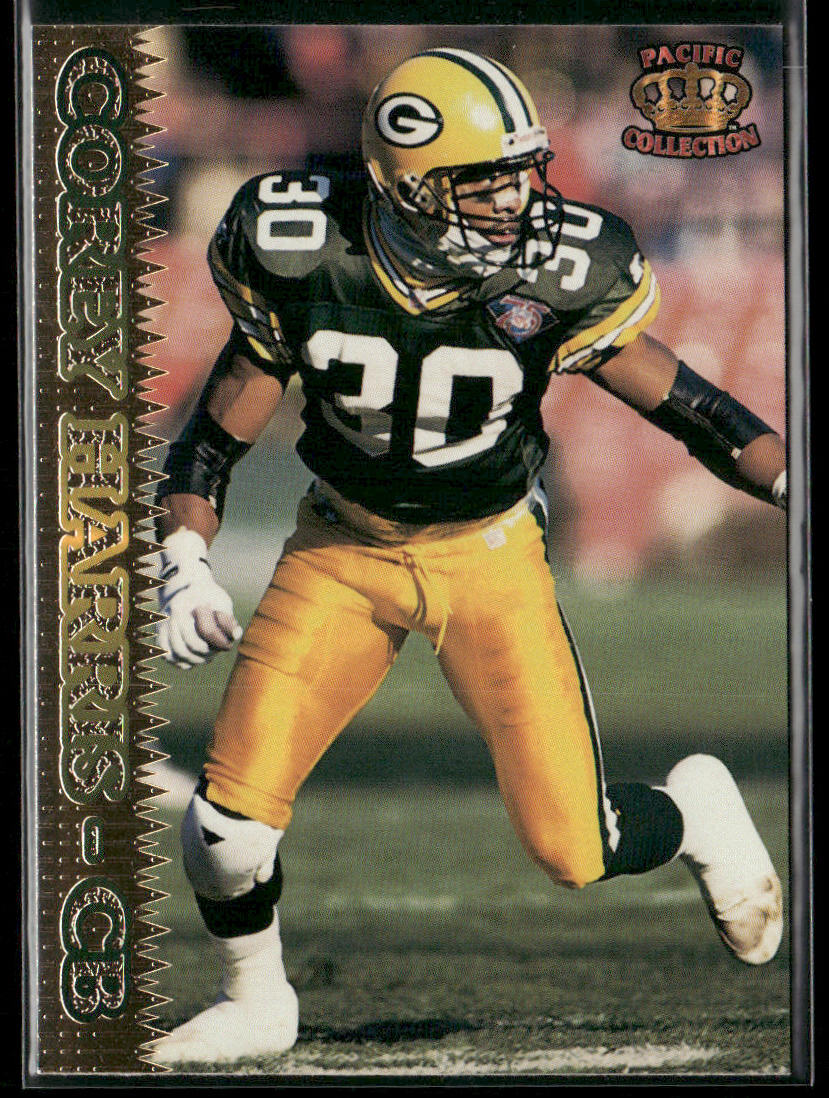 Corey Harris 1995 Pacific #181 Green Bay Packers front