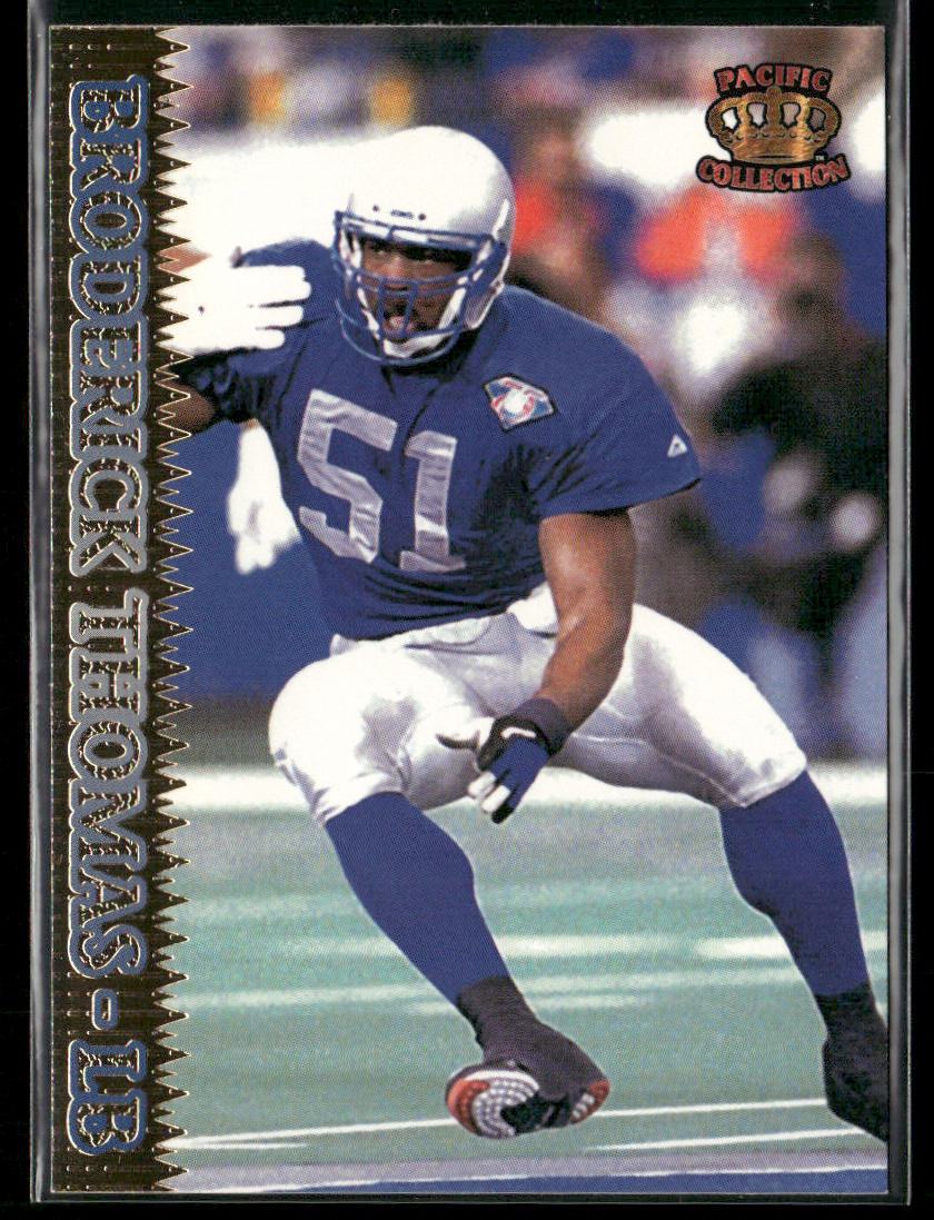 Broderick Thomas 1995 Pacific #160 Detroit Lions