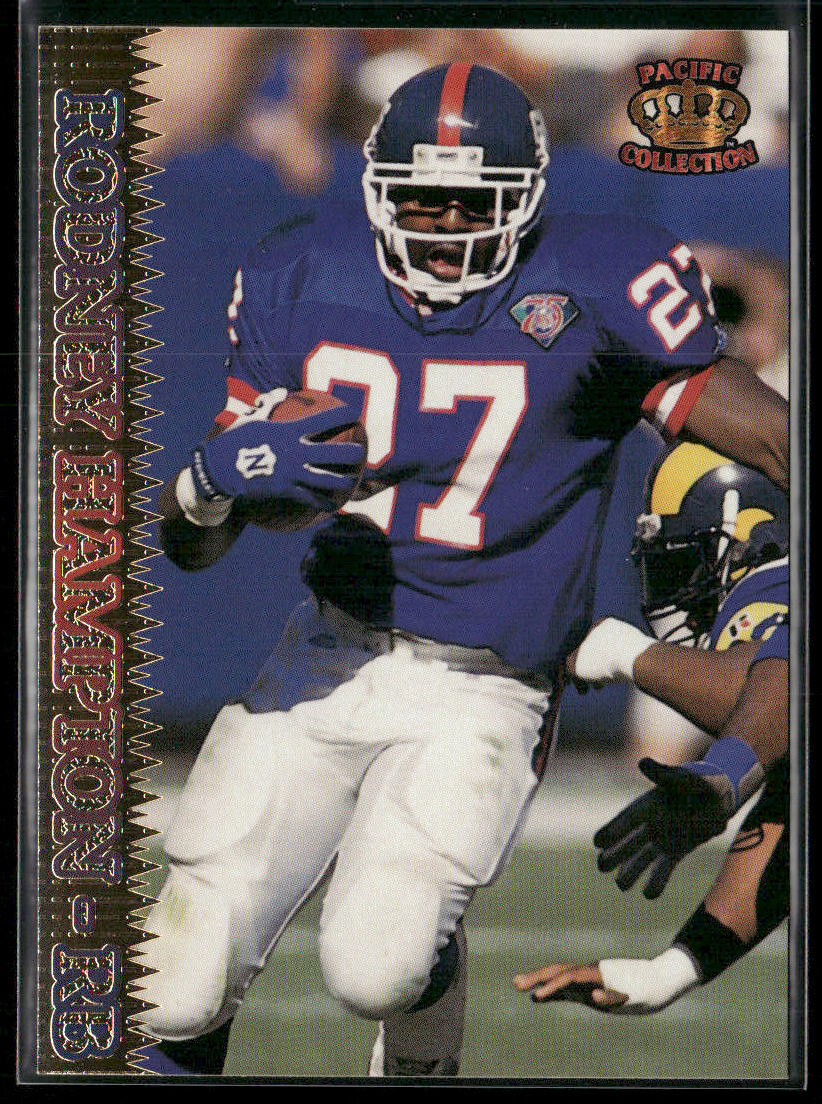 Rodney Hampton 1995 Pacific #227 New York Giants front