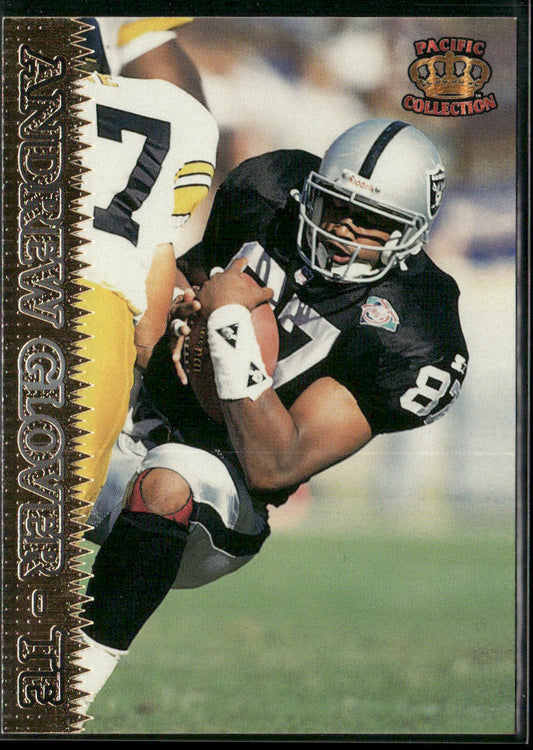 Andrew Glover 1995 Pacific #194 RC Oakland Raiders