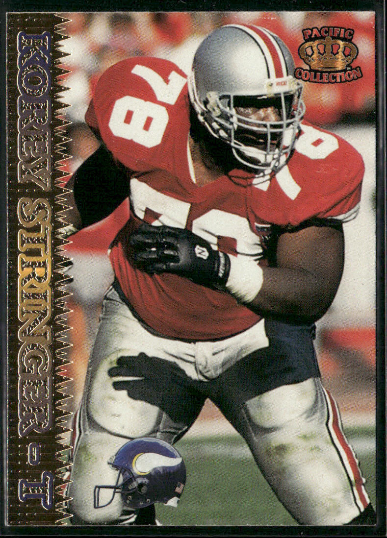 Korey Stringer 1995 Pacific #131 RC Minnesota Vikings
