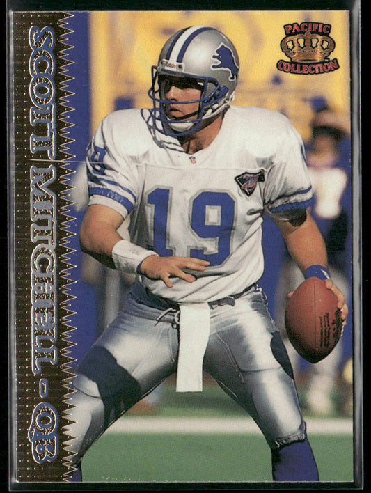 Scott Mitchell 1995 Pacific #155 Detroit Lions
