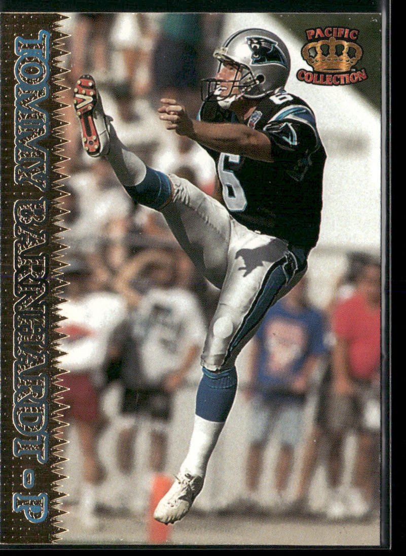 Tommy Barnhardt 1995 Pacific #2 Carolina Panthers