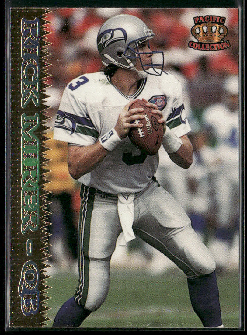 Rick Mirer 1995 Pacific #363 Seattle Seahawks front