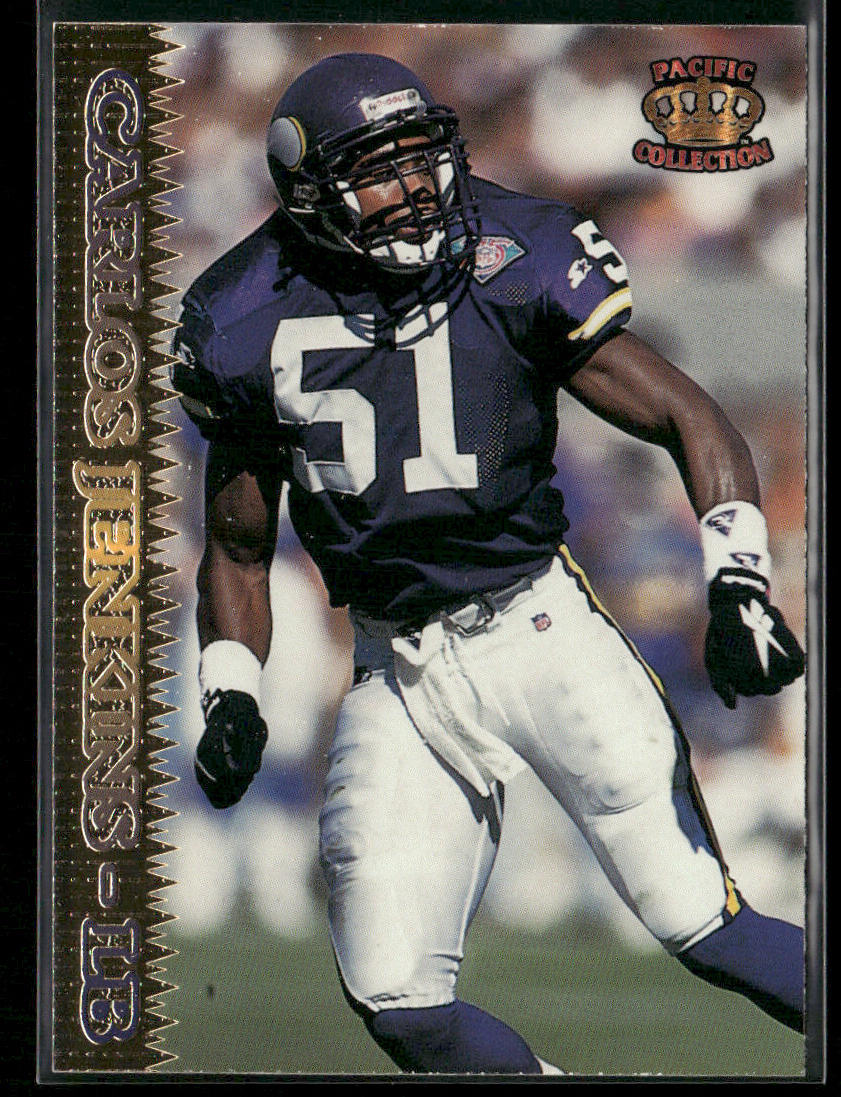 Carlos Jenkins 1995 Pacific #122 Minnesota Vikings