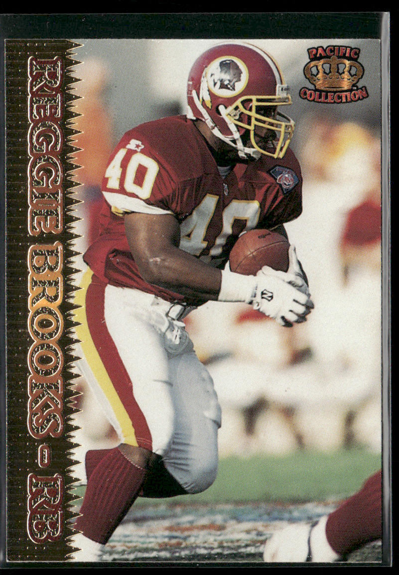 Reggie Brooks 1995 Pacific #402 Washington Redskins