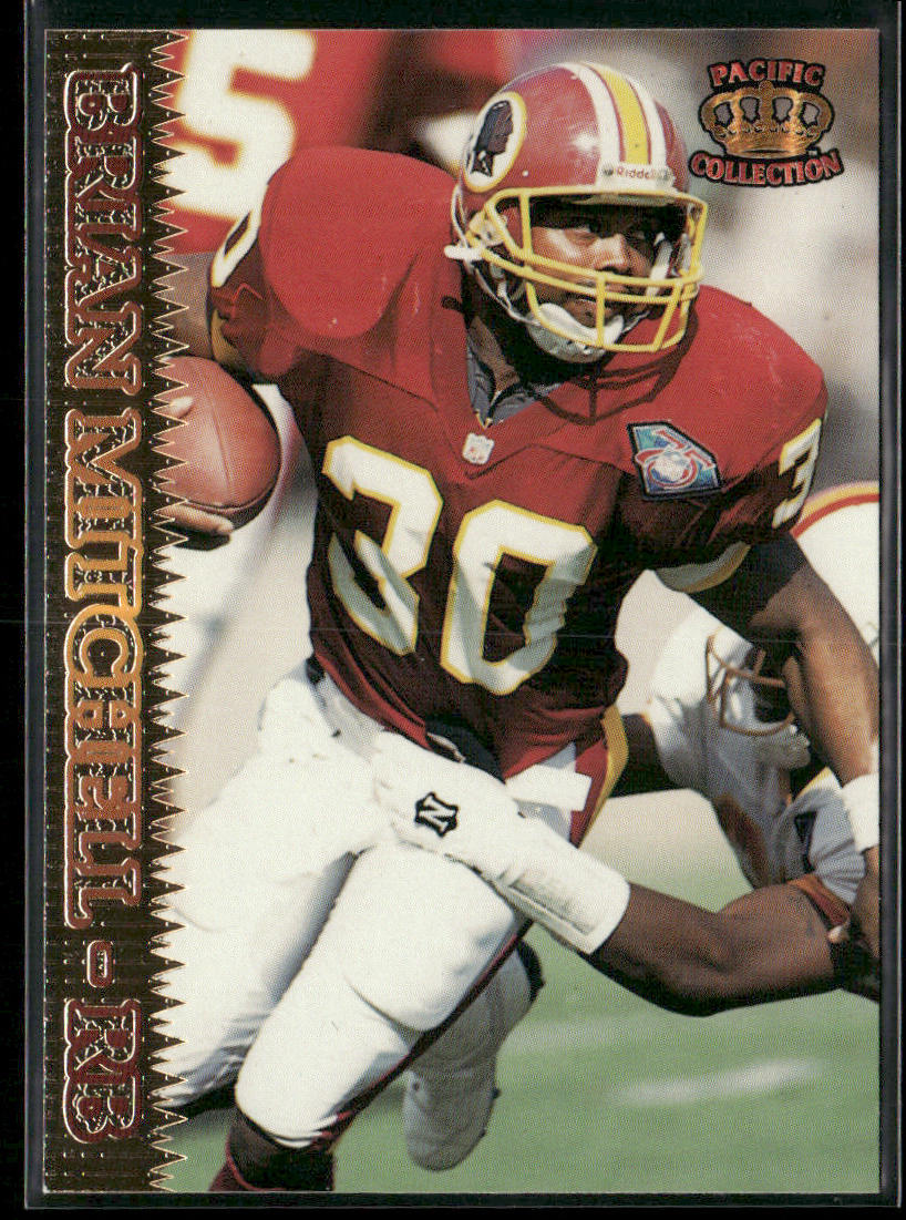 Brian Mitchell 1995 Pacific #411 Washington Redskins