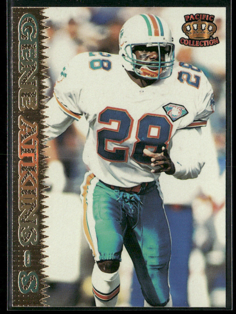 Gene Atkins 1995 Pacific #100 Miami Dolphins