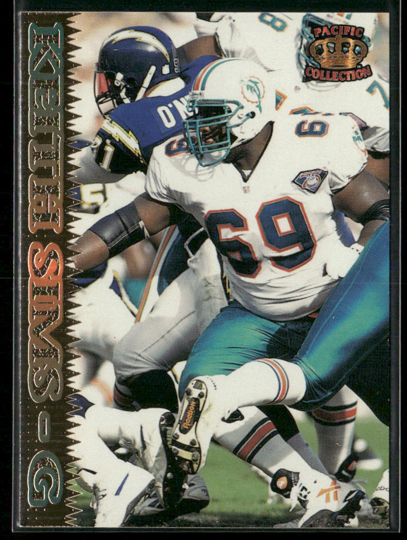 Keith Sims 1995 Pacific #112 Miami Dolphins