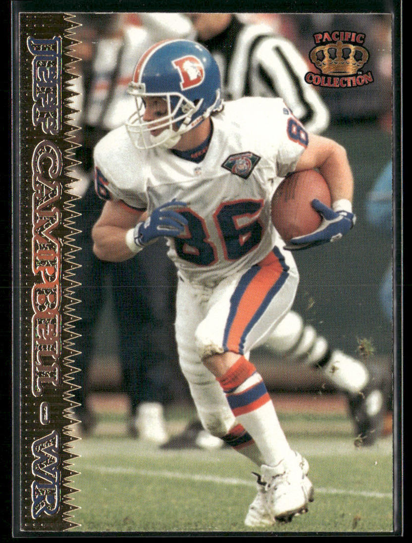 Jeff Campbell 1995 Pacific #282 Denver Broncos front
