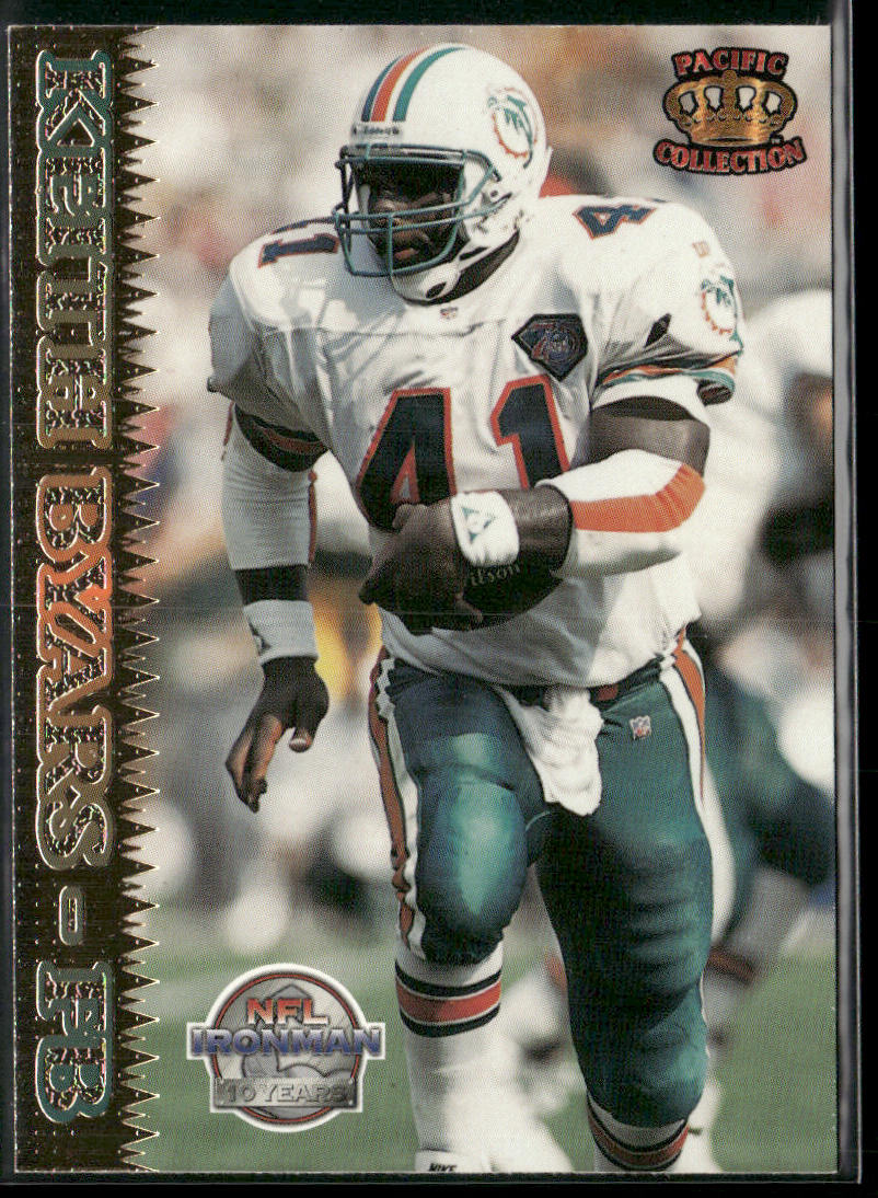 Keith Byars 1995 Pacific #103 Miami Dolphins