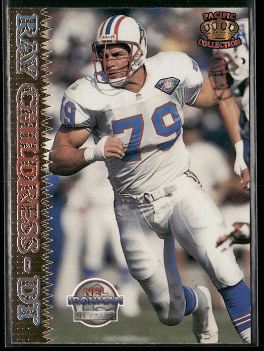 Ray Childress 1995 Pacific #437 Houston Oilers