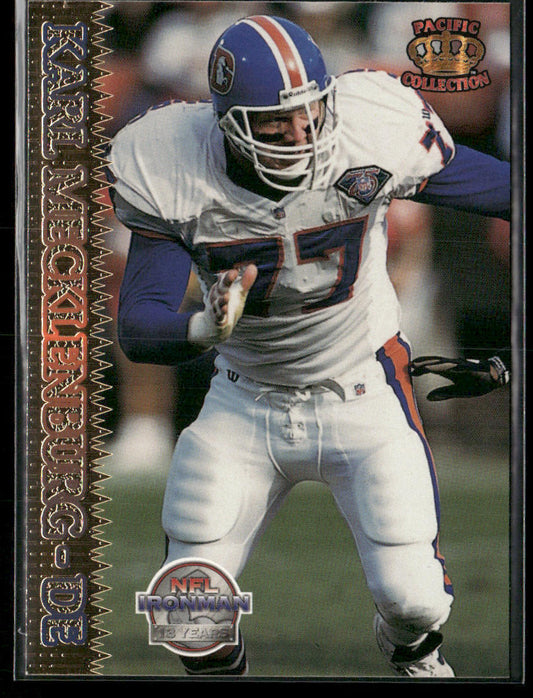 Karl Mecklenburg 1995 Pacific #288 Denver Broncos front