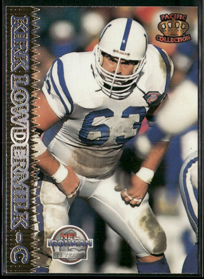 Kirk Lowdermilk 1995 Pacific #244 Indianapolis Colts