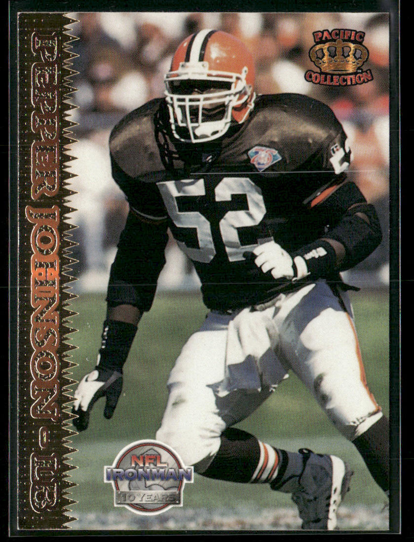 Pepper Johnson 1995 Pacific #91 Cleveland Browns