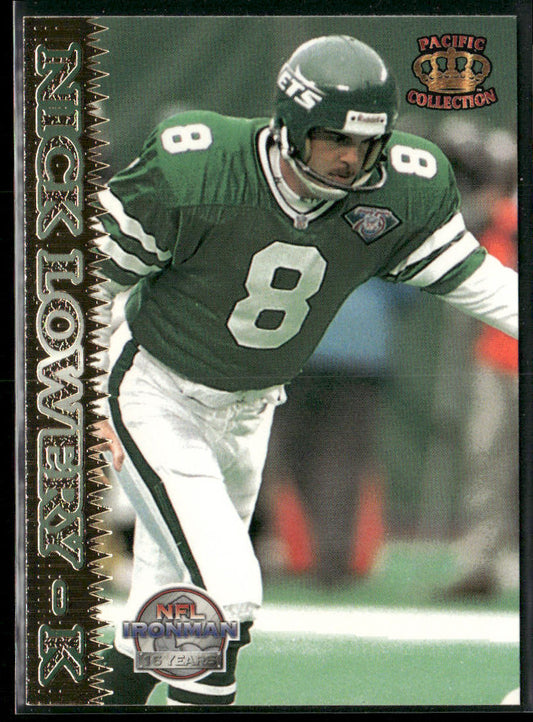 Nick Lowery 1995 Pacific #379 New York Jets