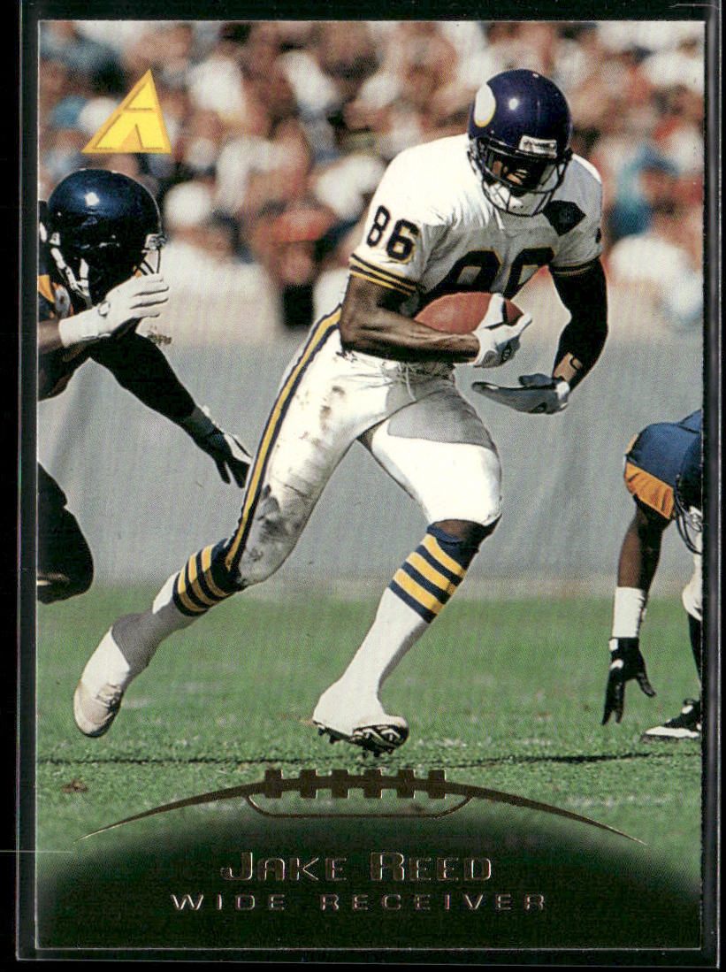 Jake Reed 1995 Pinnacle #36 Minnesota Vikings