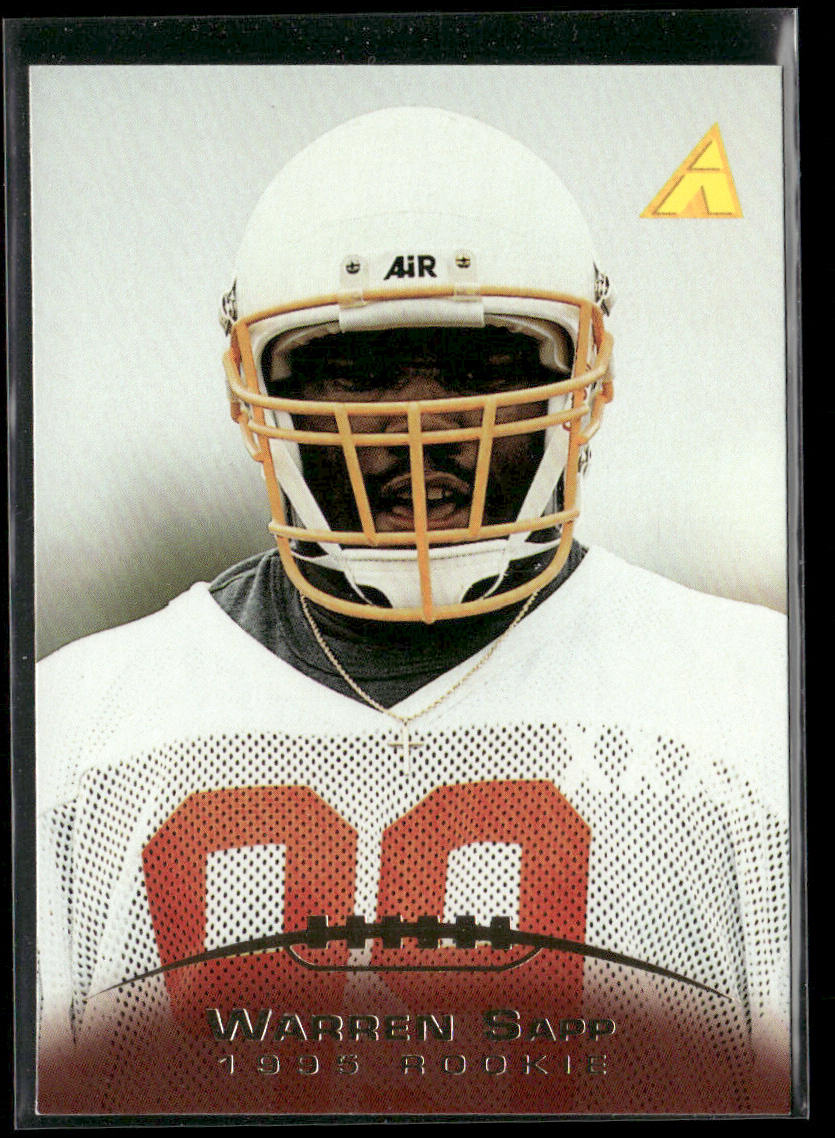 Warren Sapp 1995 Pinnacle #222 RC Tampa Bay Buccaneers front