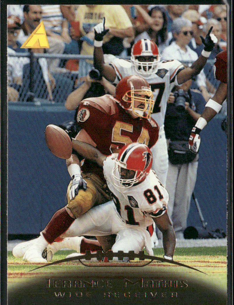 Terance Mathis 1995 Pinnacle #49 Atlanta Falcons