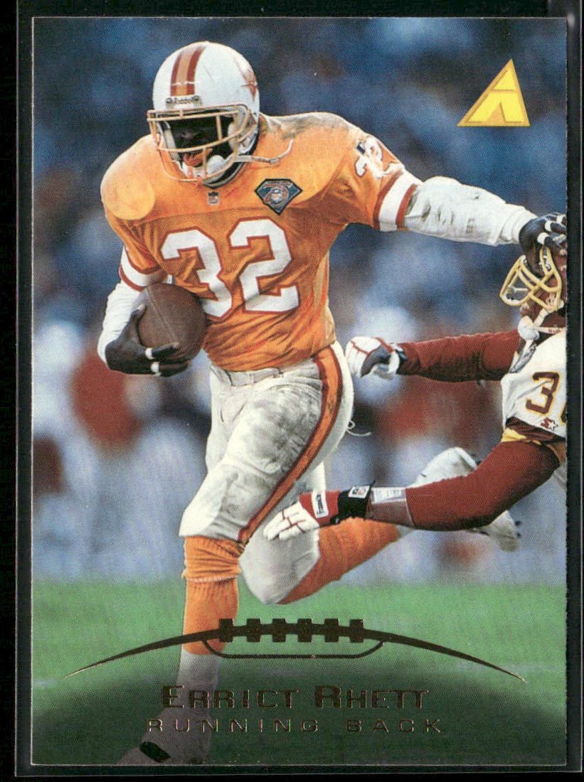 Errict Rhett 1995 Pinnacle #92 Tampa Bay Buccaneers