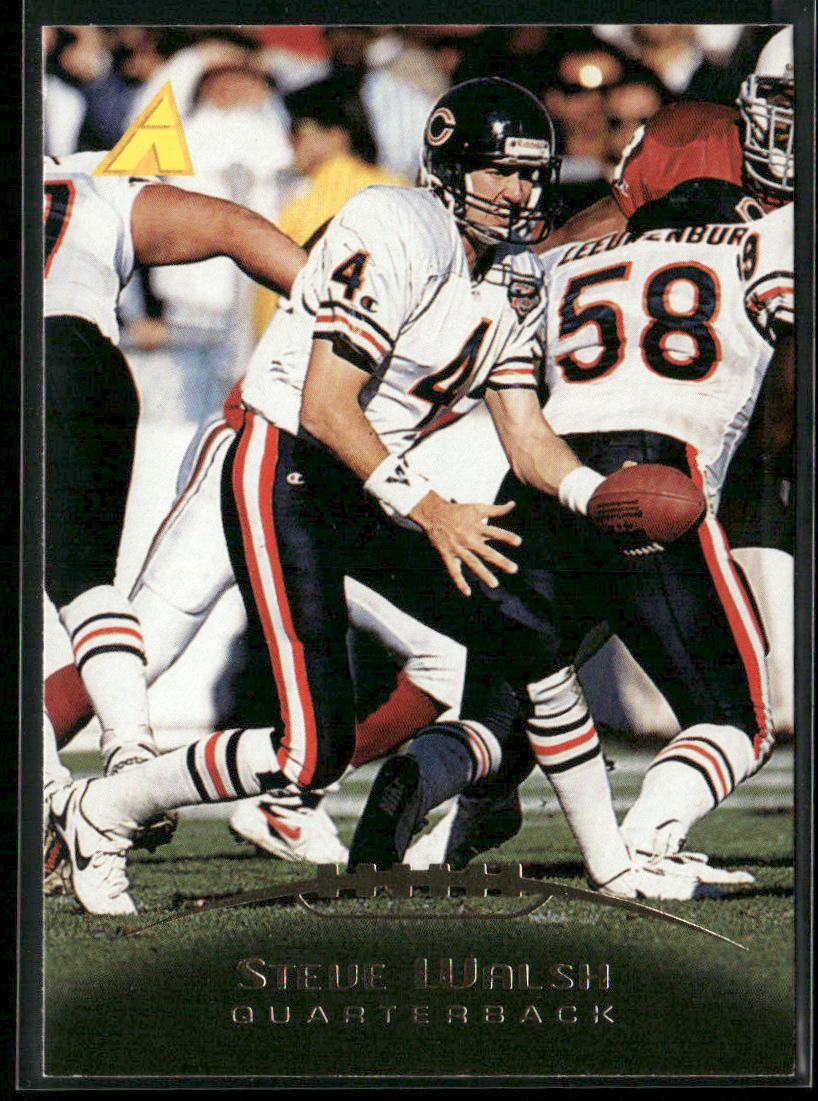Steve Walsh 1995 Pinnacle #37 Chicago Bears