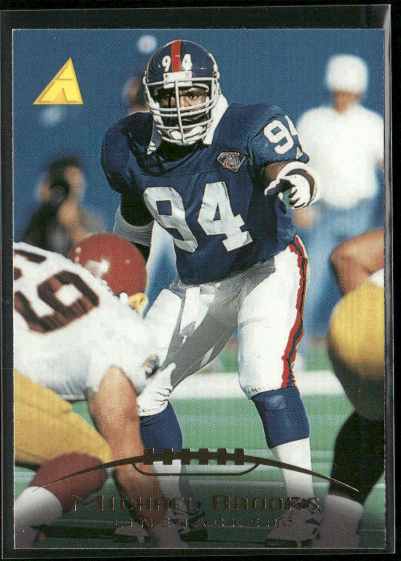 Michael Brooks 1995 Pinnacle #135 New York Giants