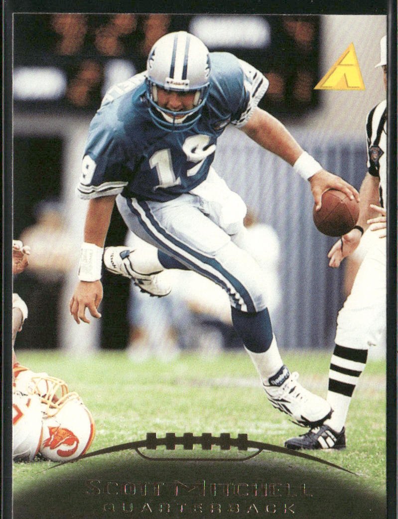 Scott Mitchell 1995 Pinnacle #157 Detroit Lions