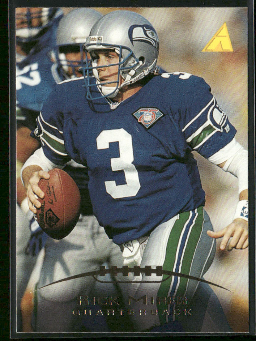 Rick Mirer 1995 Pinnacle #142 Seattle Seahawks
