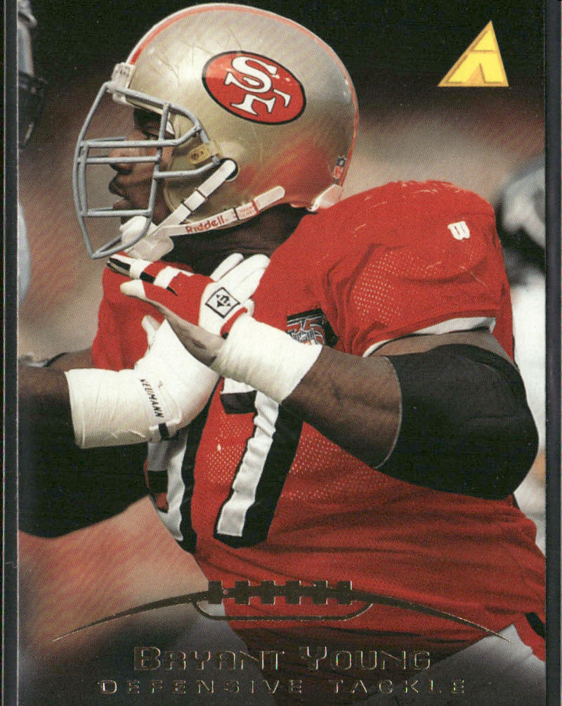 Bryant Young 1995 Pinnacle #51 San Francisco 49ers