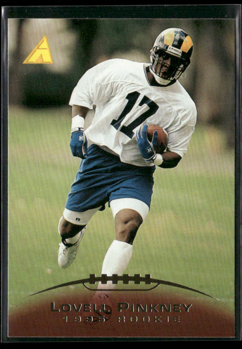 Lovell Pinkney 1995 Pinnacle #236 RC St. Louis Rams