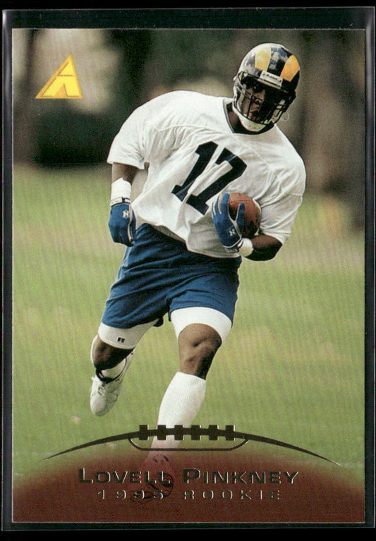 Lovell Pinkney 1995 Pinnacle #236 RC St. Louis Rams