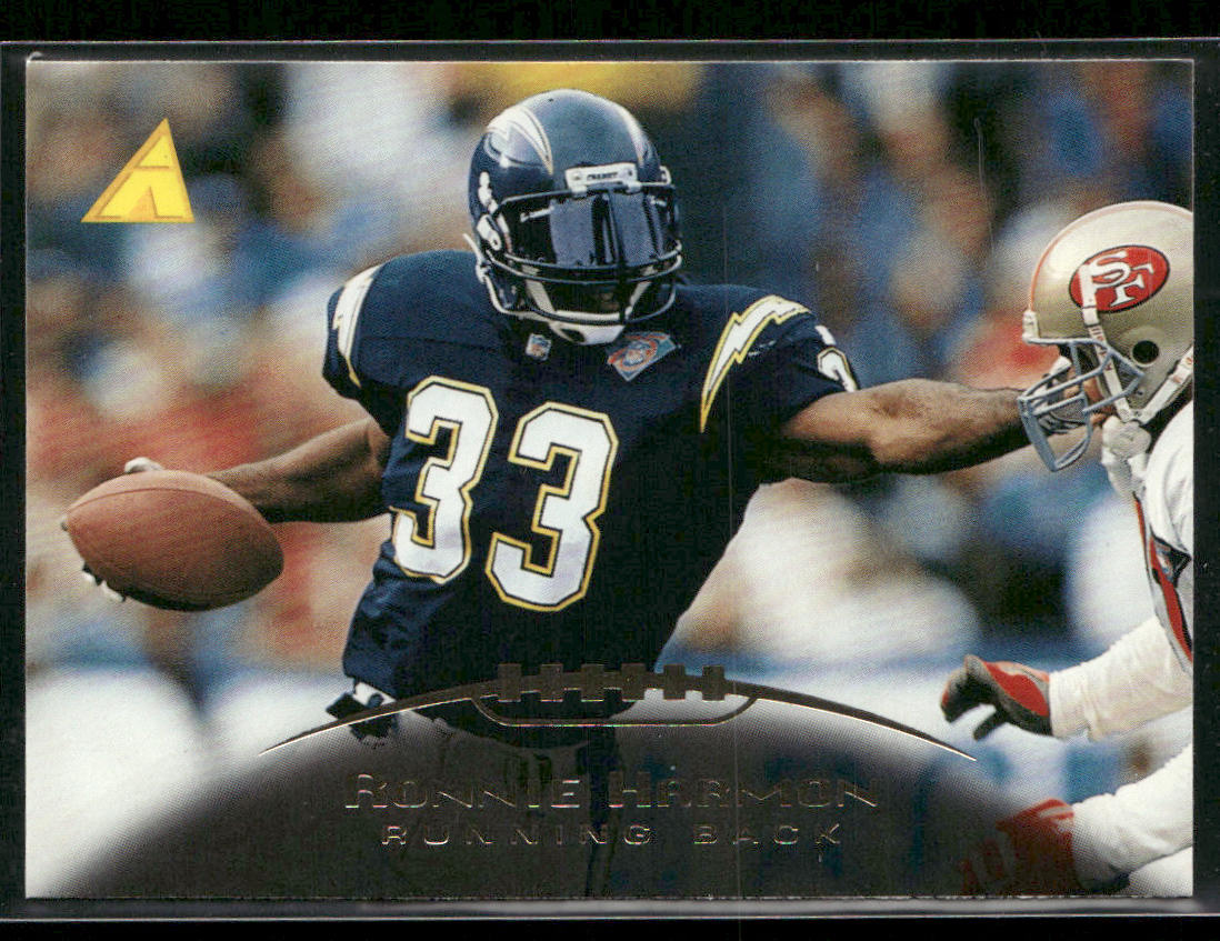 Ronnie Harmon 1995 Pinnacle #28 San Diego Chargers