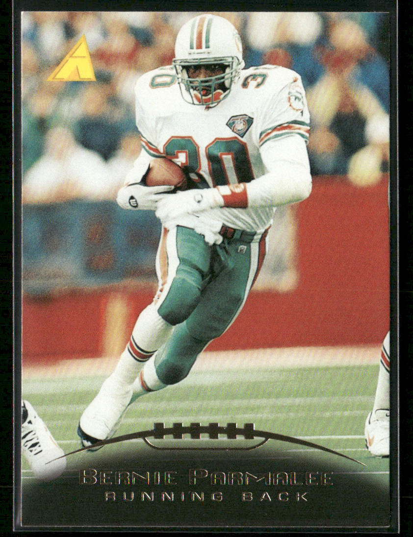 Bernie Parmalee 1995 Pinnacle #181 Miami Dolphins