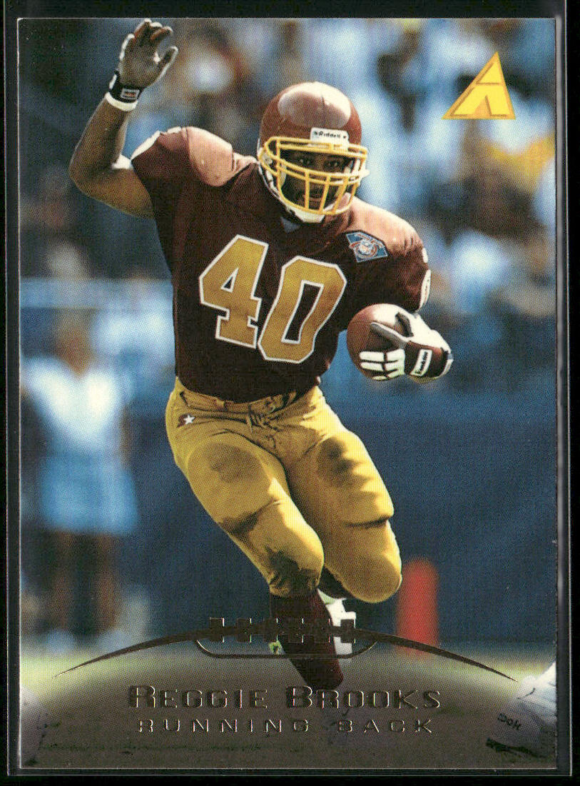 Reggie Brooks 1995 Pinnacle #76 Washington Redskins