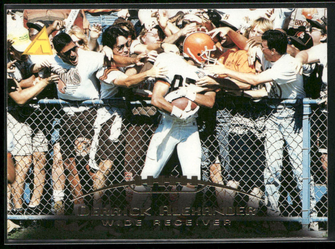Derrick Alexander 1995 Pinnacle #34 Cleveland Browns