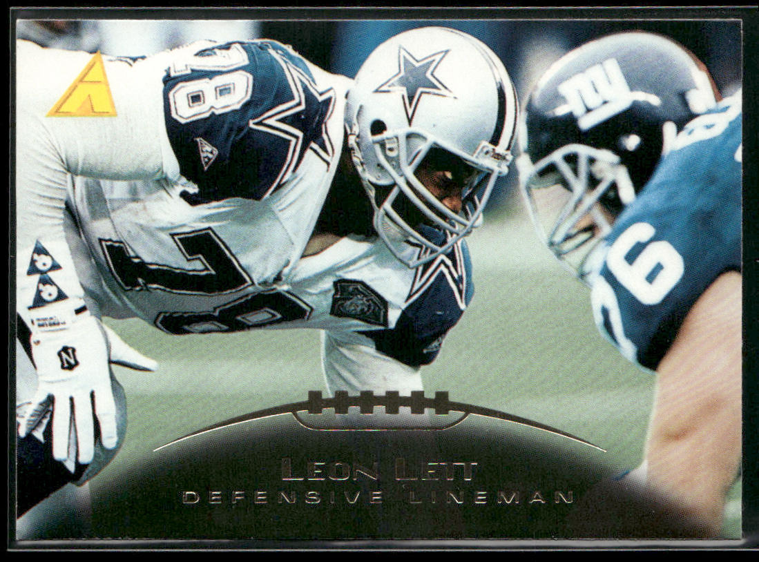 Leon Lett 1995 Pinnacle #9 Dallas Cowboys