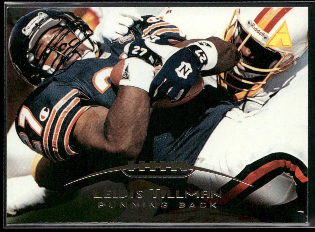 Lewis Tillman 1995 Pinnacle #20 Chicago Bears