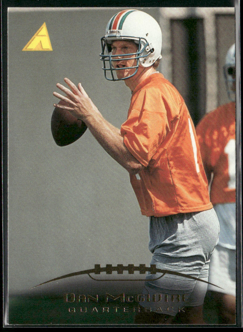Dan McGwire 1995 Pinnacle #69 Miami Dolphins