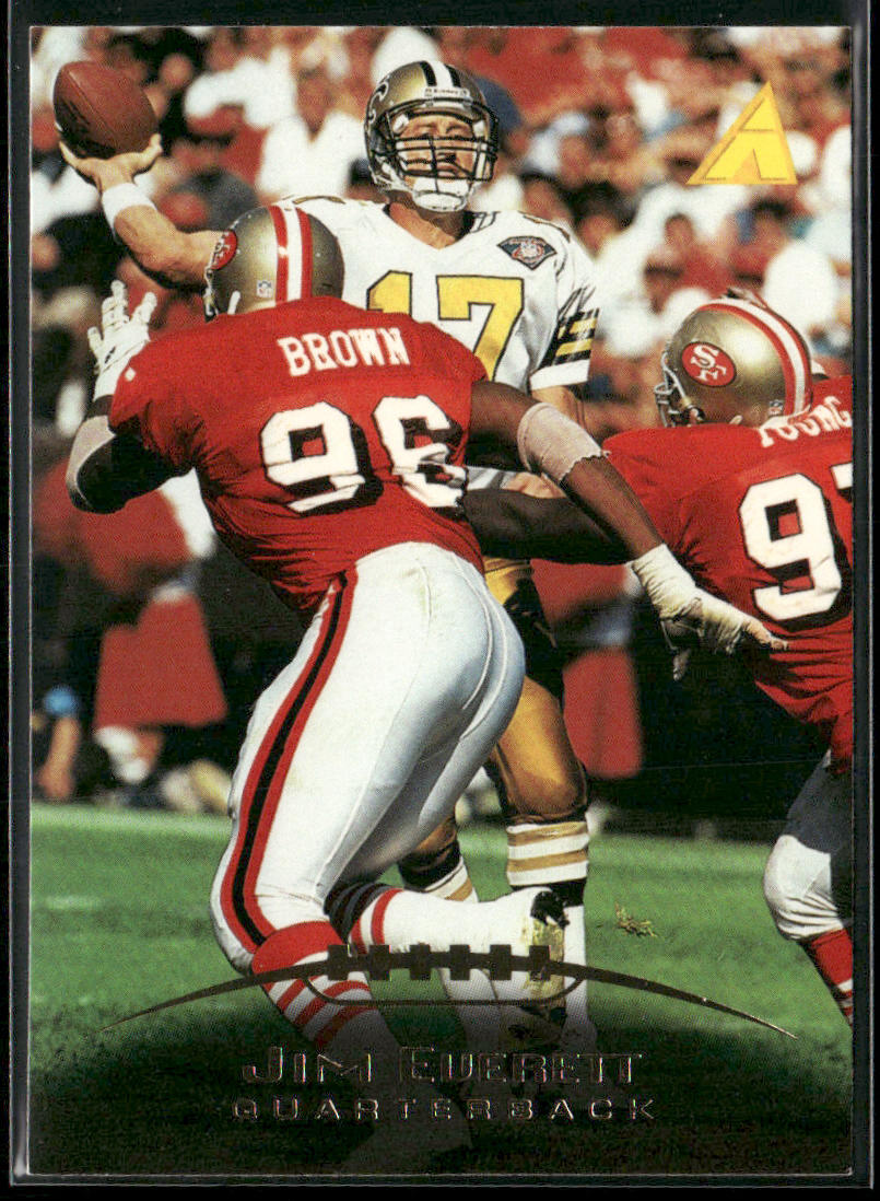 Jim Everett 1995 Pinnacle #167 New Orleans Saints