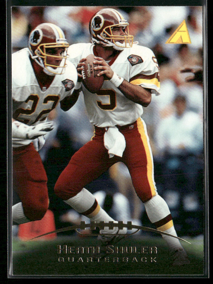 Heath Shuler 1995 Pinnacle #162 Washington Redskins