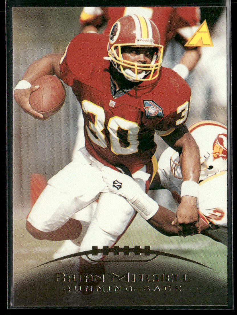 Brian Mitchell 1995 Pinnacle #96 Washington Redskins