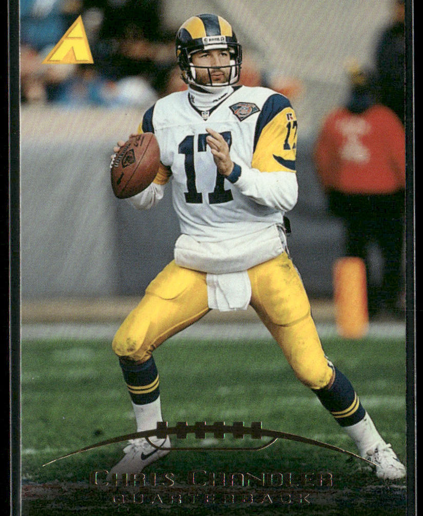 Chris Chandler 1995 Pinnacle #77 Houston Oilers