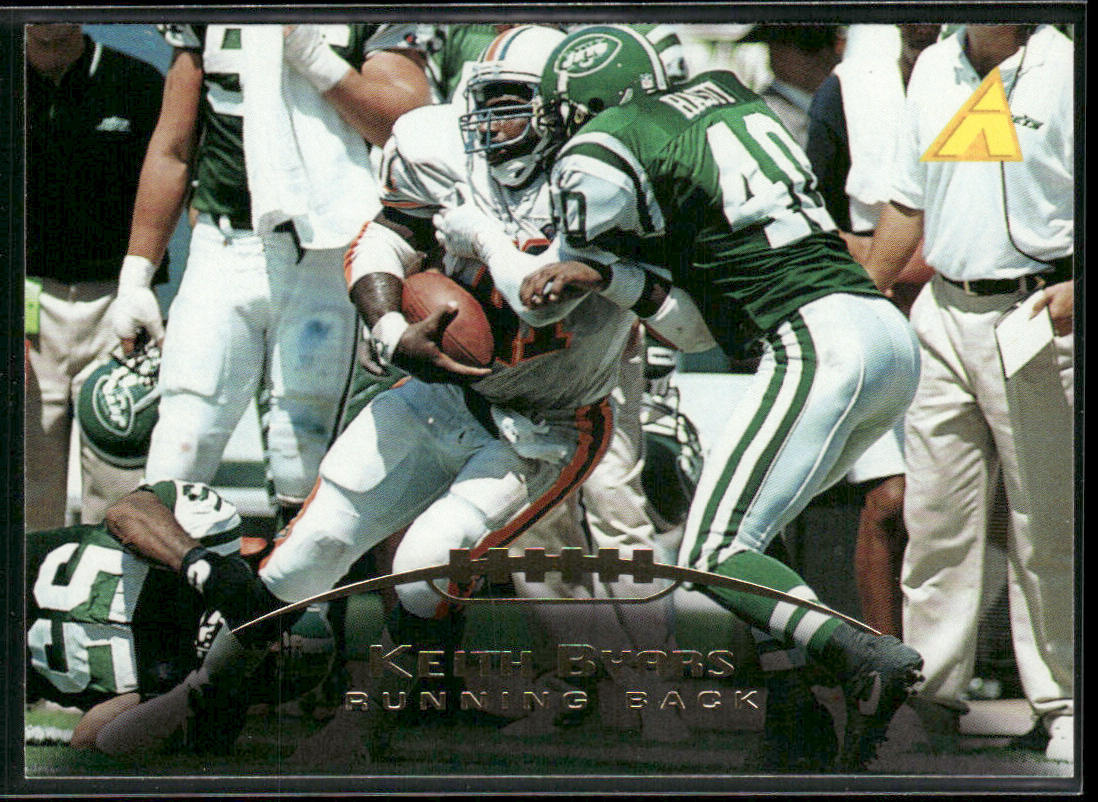 Keith Byars 1995 Pinnacle #6 Miami Dolphins