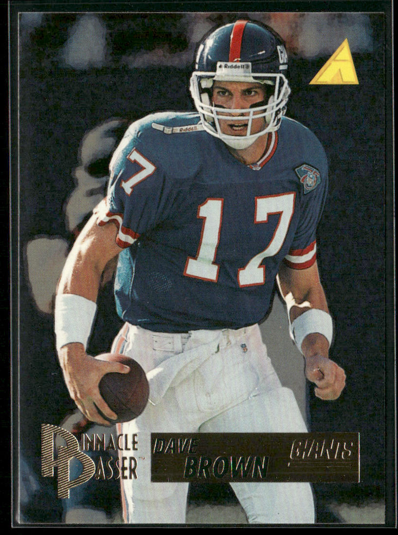 Dave Brown 1995 Pinnacle #205 New York Giants