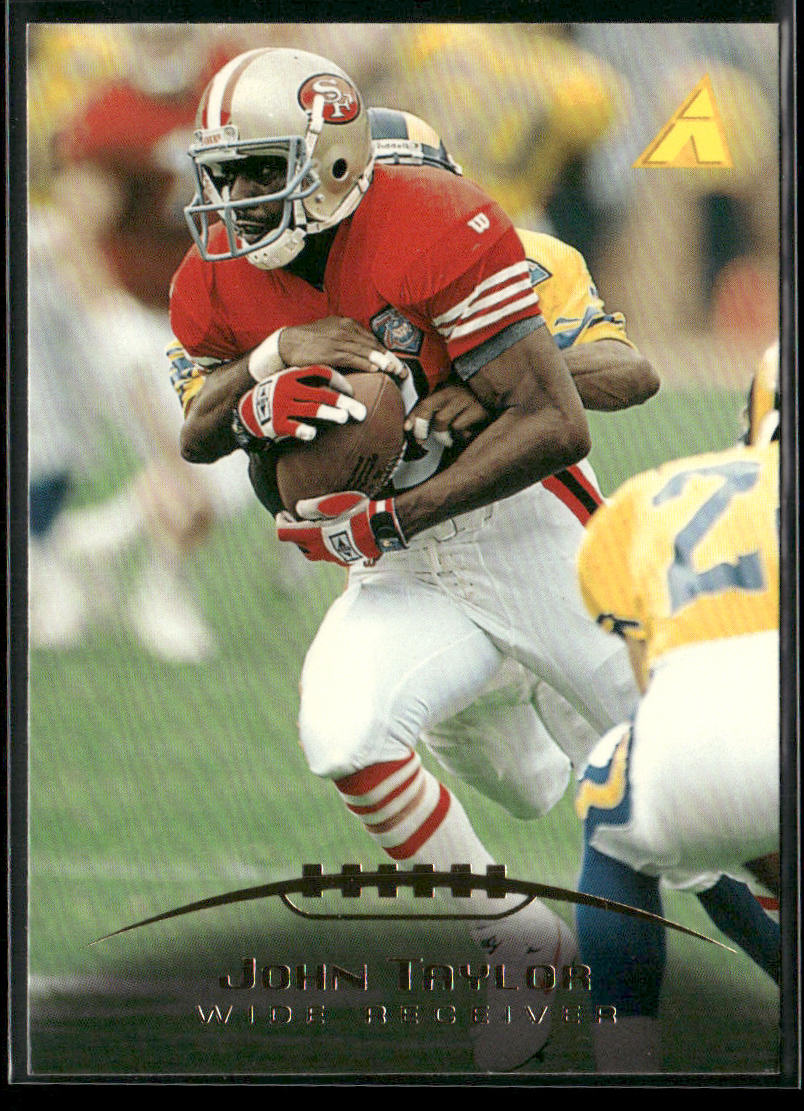John Taylor 1995 Pinnacle #64 San Francisco 49ers