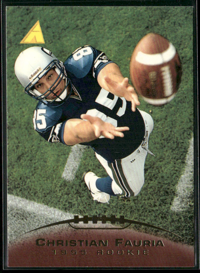 Christian Fauria 1995 Pinnacle #242 RC Seattle Seahawks