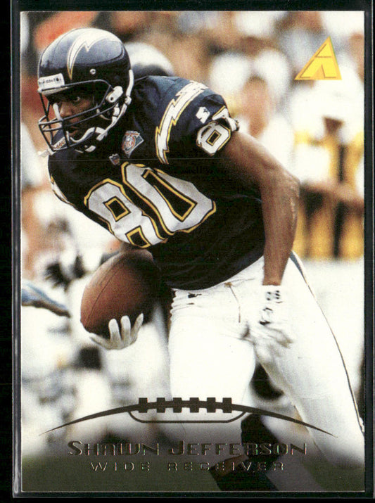 Shawn Jefferson 1995 Pinnacle #125 San Diego Chargers