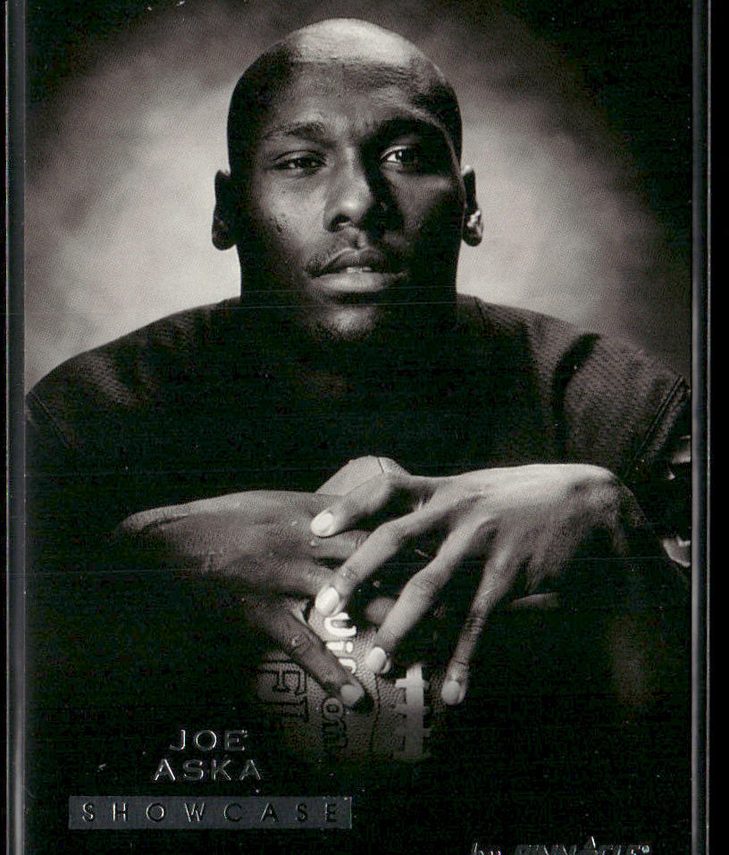 Joe Aska 1995 Pinnacle Showcase #4 Oakland Raiders