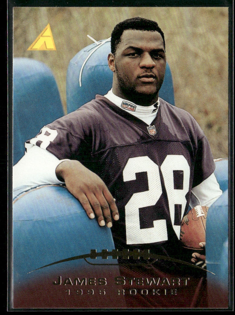 James Stewart 1995 Pinnacle #228 RC Minnesota Vikings