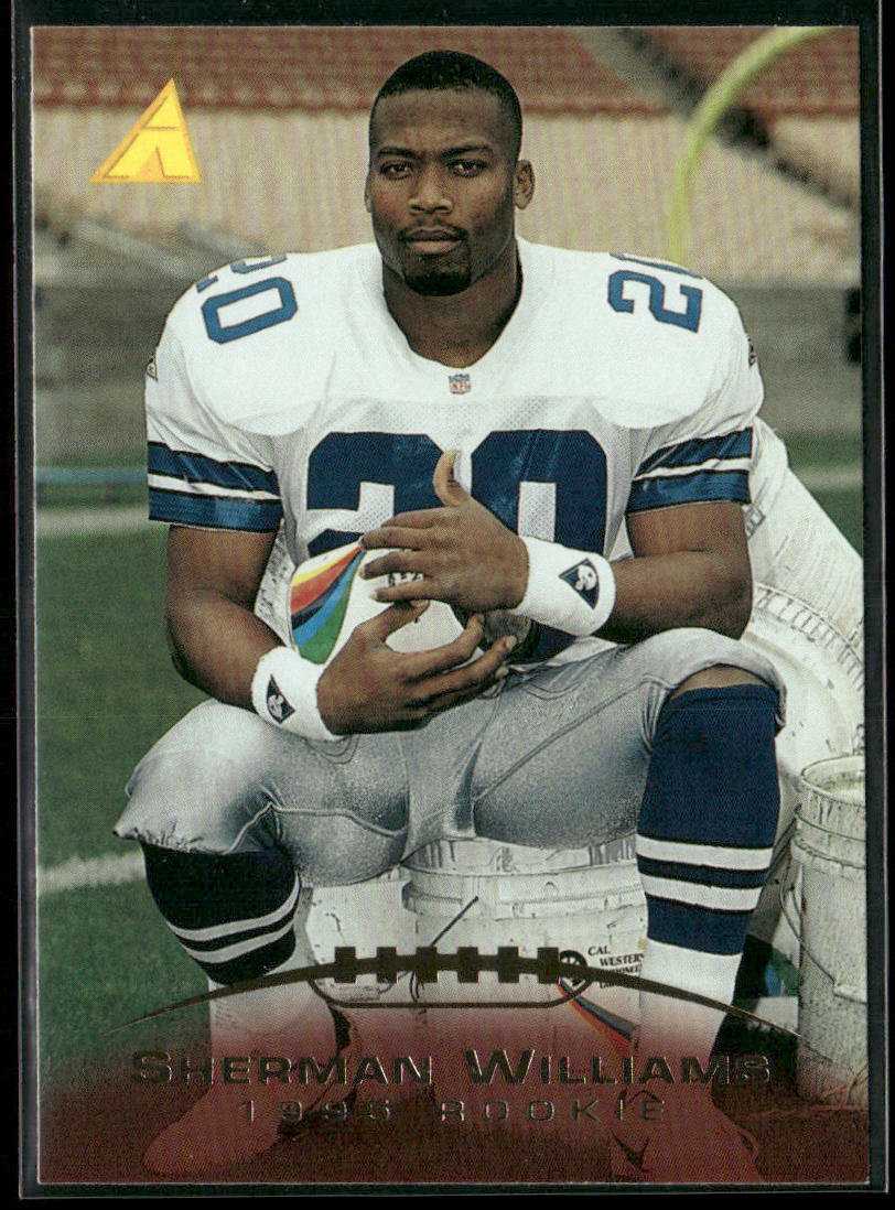 Sherman Williams 1995 Pinnacle #223 RC Dallas Cowboys